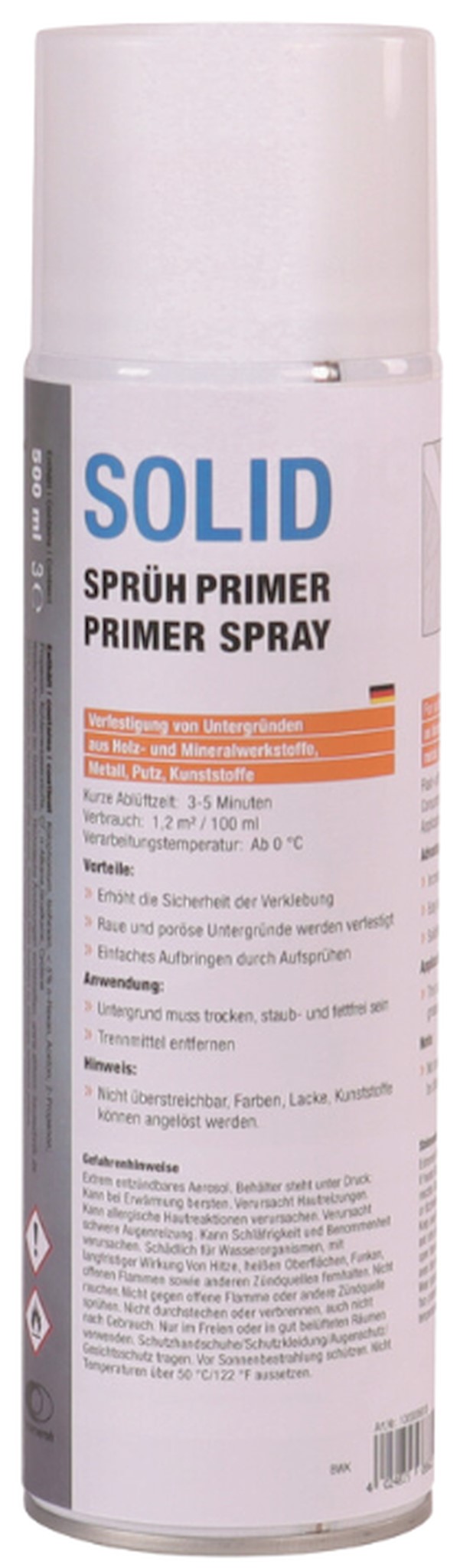 Bild von BWK SOLID SPRÜHPRIMER 500ml Dose (VPE=1 Stück)